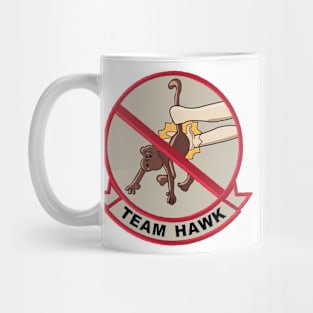 TEAM HAWK patch Mug